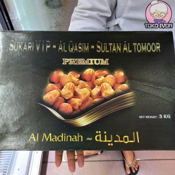 

Kurma Sukari Al Madinah Premium 3 Kg (Fresh, Packaging Aman) Tokosimbah00