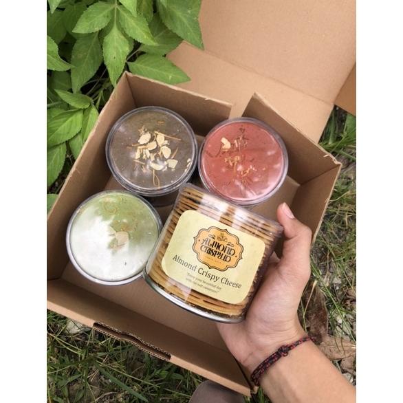 

Hampers/Gift Lebaran Idul Fitri / Ied Mubarak / Parcel Lebaran (Ramadhan) - Almond Crispy Cheese 4 Pcs