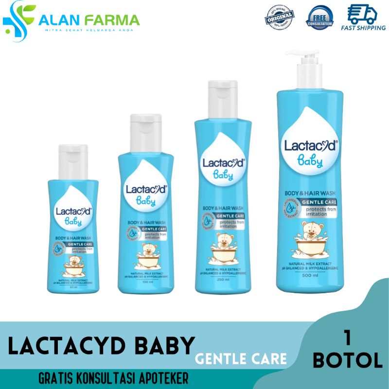 Lactacyd Baby | Lactacyd Baby Gentle Care | Sabun dan Shampoo Bayi Iritasi