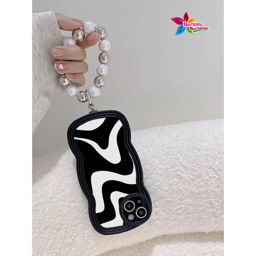 GC19 SOFTCASE TPU MOTIF ZEBRA GELANG SILVER FOR IPHONE 6 6+ 7+ 8+ X XS XR XS MAX 11 12 13 14 PRO MAX BB7760