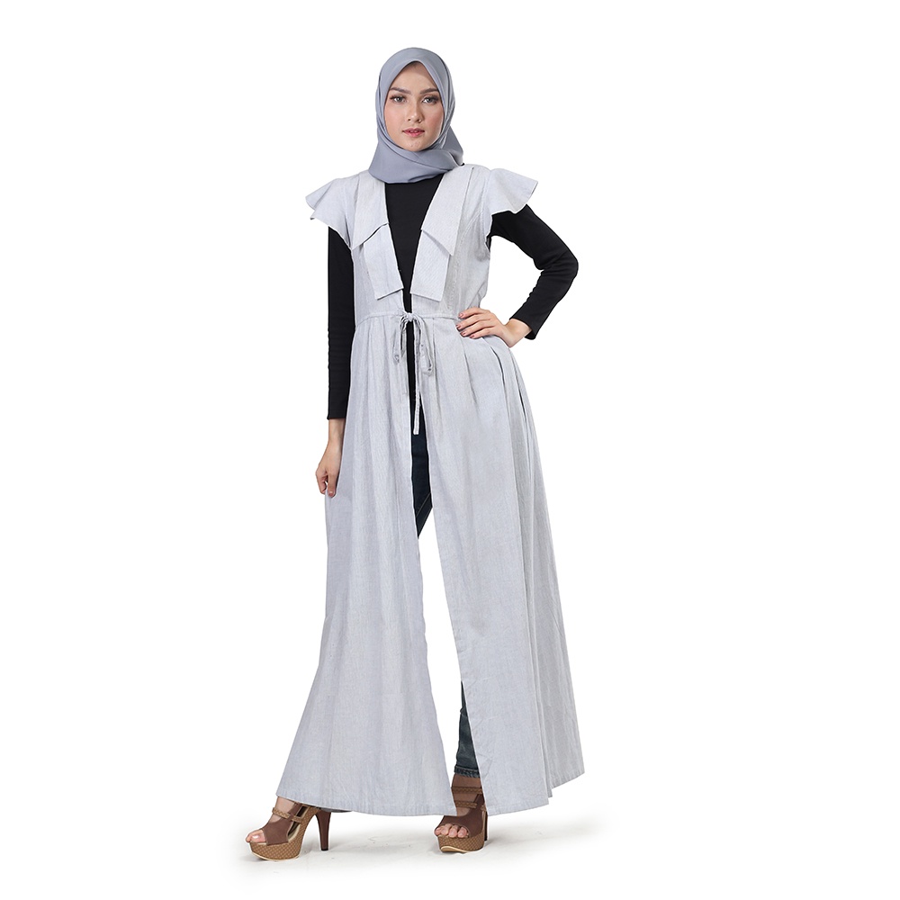 promo murah baju muslim wanita, promo baju atasan muslim wanita, baju outerwear muslim wanita SRT917