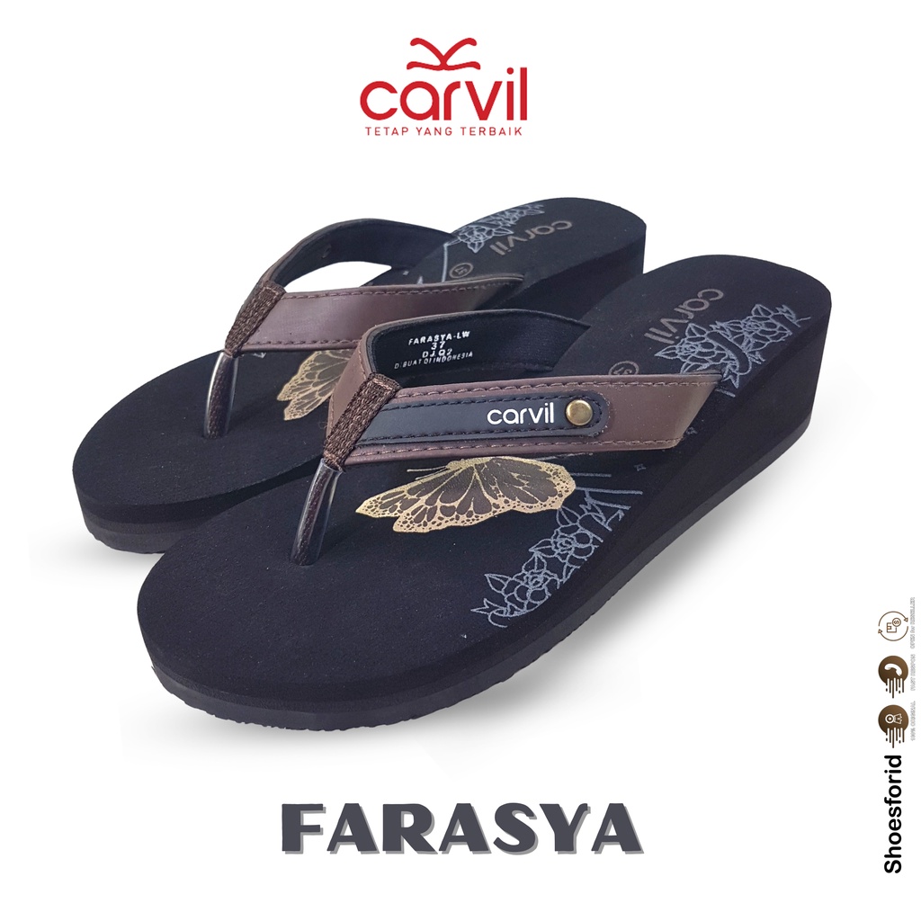 SFH  SANDAL WEDGES WANITA ARDILES AYOMI // AGATHA // FARASYA