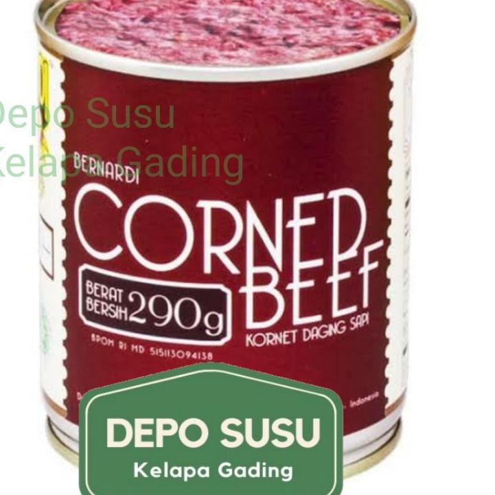 

Pro Hematf4F9r Bernardi Corned Beef 190gr 290gr Kornet Daging Sapi Benardi 190 290 gr Bernadi