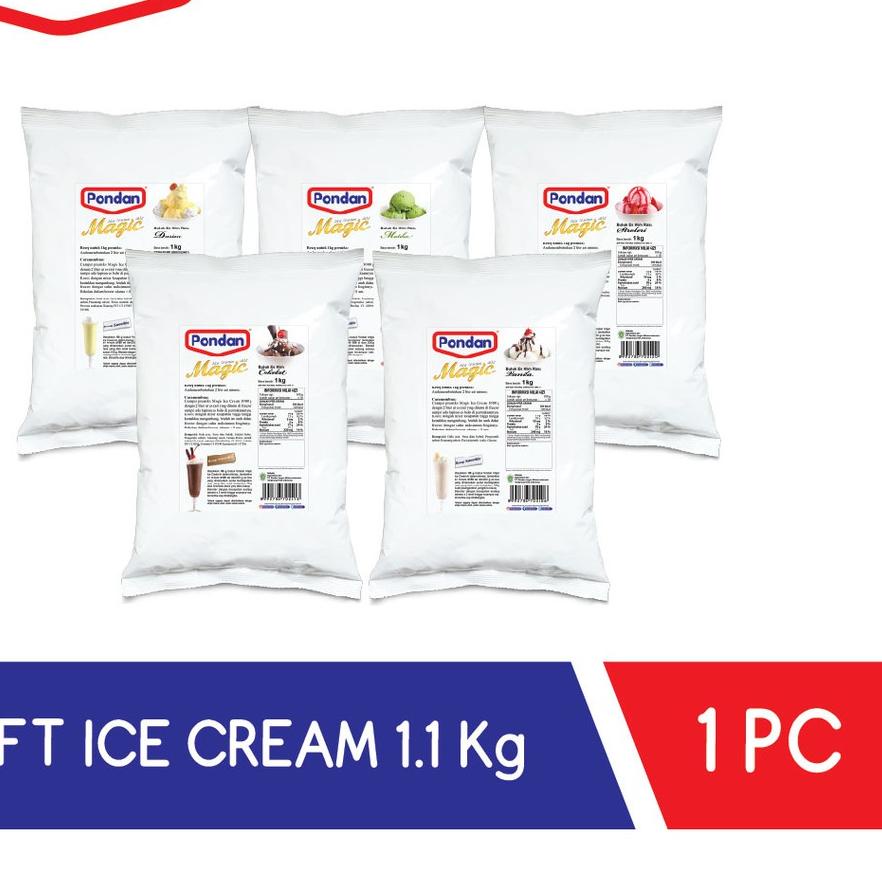 

℗ Pondan soft ice cream BULKY ♕