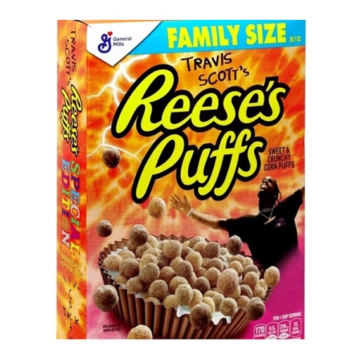 

Reese's Puffs Travis Scott's 100% Authentic