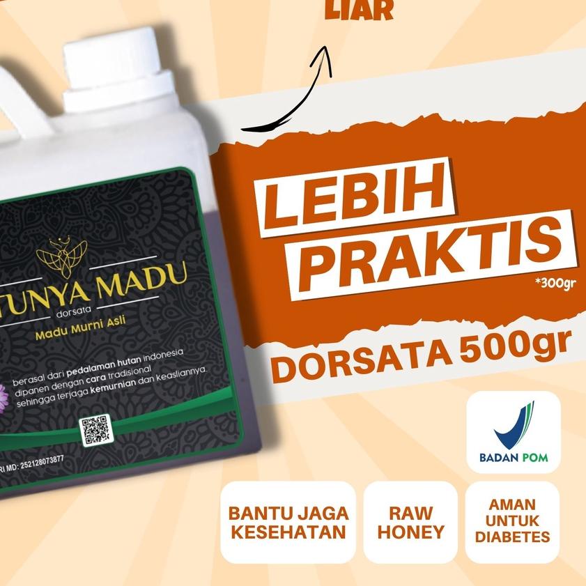 

♞ Murni Asli 500GR Ratunya Mellifera Natural Pure Raw Honey ✽