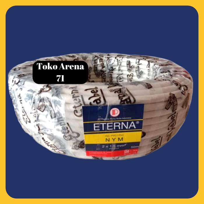 ] Kabel eterna 2x1.5 kabel eterna 2x1.5 50meter 1Roll eterna