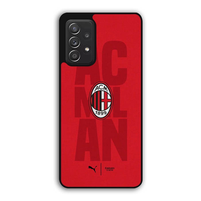 Casing Hardcase Custom Hp Samsung Galaxy A72 A52 A42 A32 A22 A12 A03S A02S 5G AC MILAN AB1081 Case C