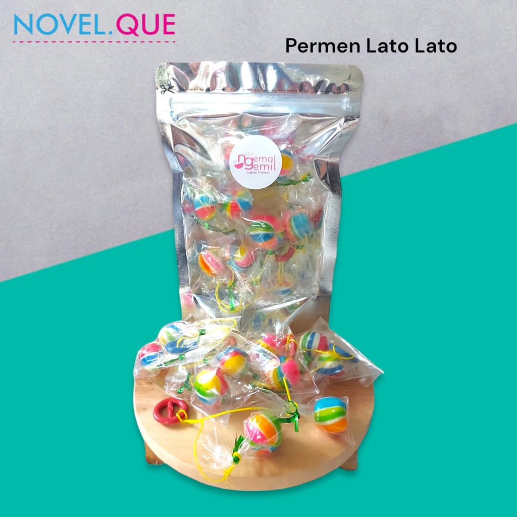 

Permen Lato Lato Permen Mainan Lato Lato Pelangi Permen Viral Kualitas Premium