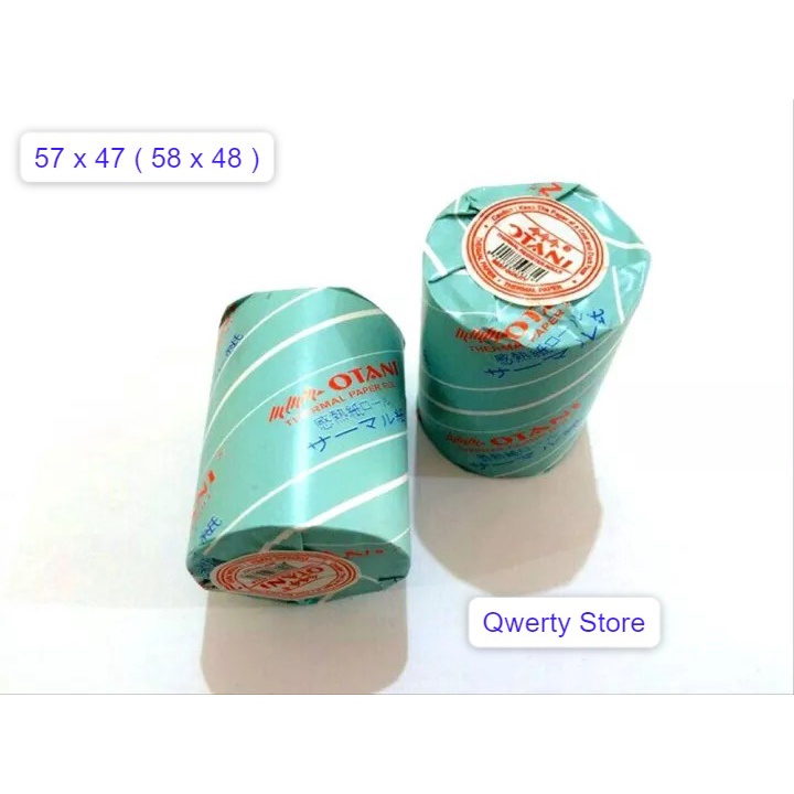 

Kertas Thermal Otani 57 x 47mm ( 58 x 48 )