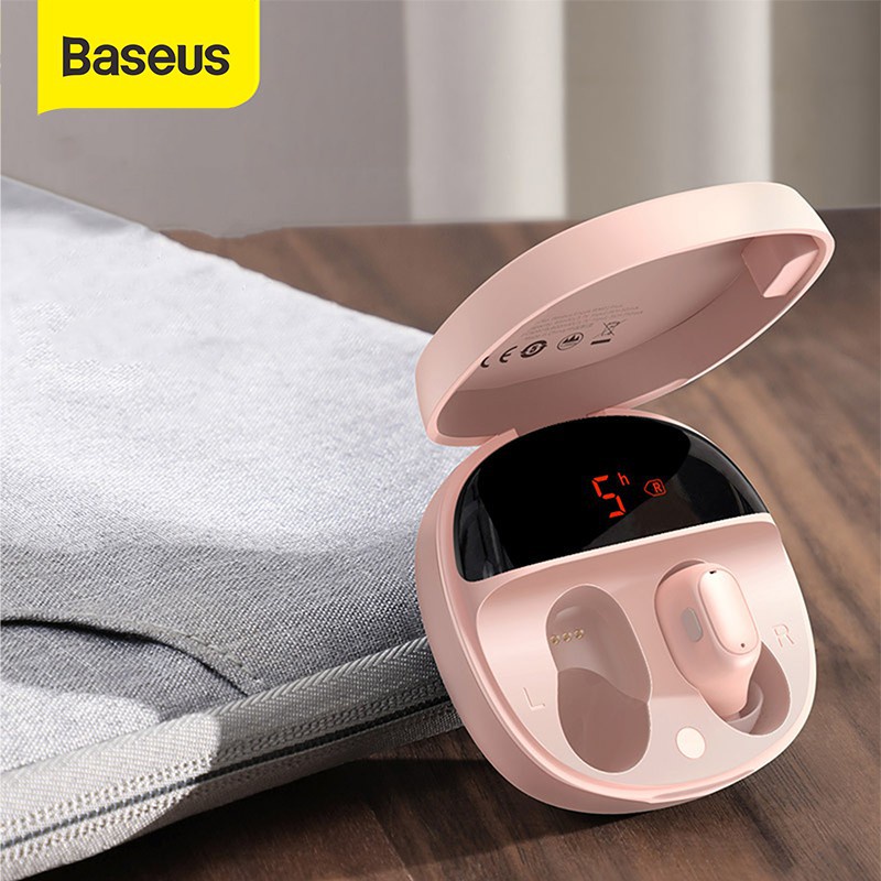 Baseus WM01 PLUS Bluetooth 5.2 Anti Loss GPS TWS Headset