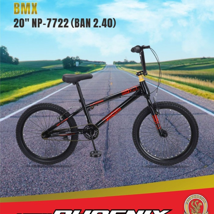 Best Seller Sepeda Bmx 20 Inch Phoenix Ban 2.40