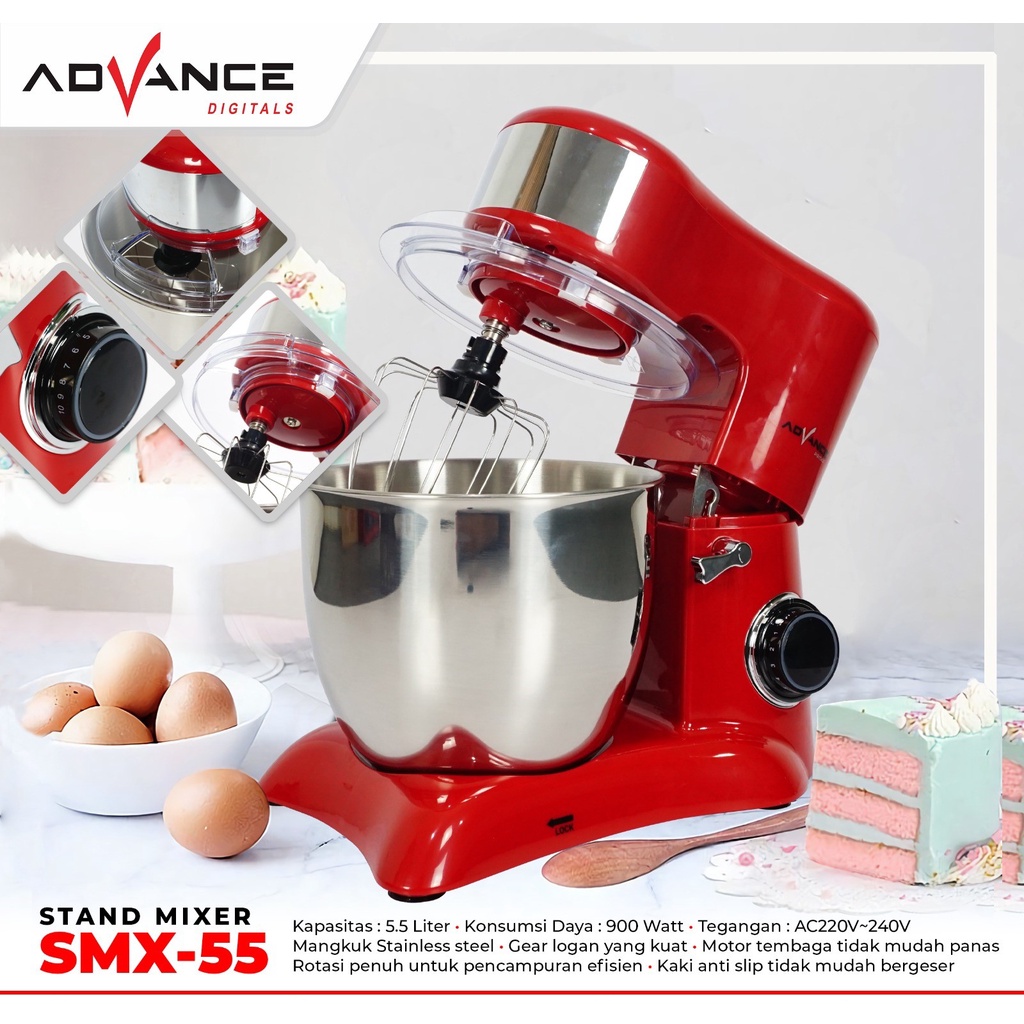 BARU !! Standing Mixer / Mixer duduk / mixer com Advance SMX-55 / SMX 50