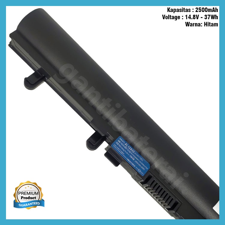 Baterai Laptop Acer Aspire V5-531G V5-471P AL12A32 V5-471