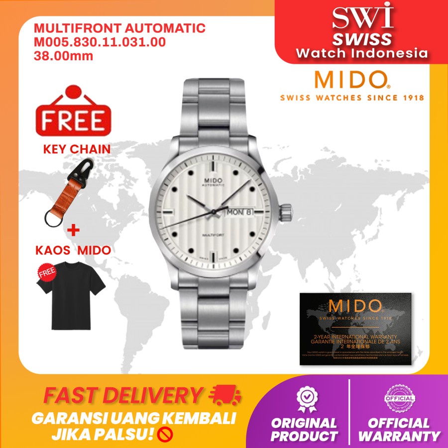 Jam Tangan Pria Mido M005.830.11.031.00 Multifort Automatic