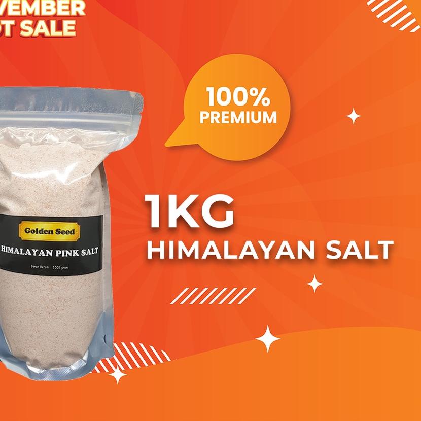 

✬ GARAM HIMALAYA 1 KG PREMIUM - HIMALAYAN PINK SALT 1000 GR - 1000GR ➦