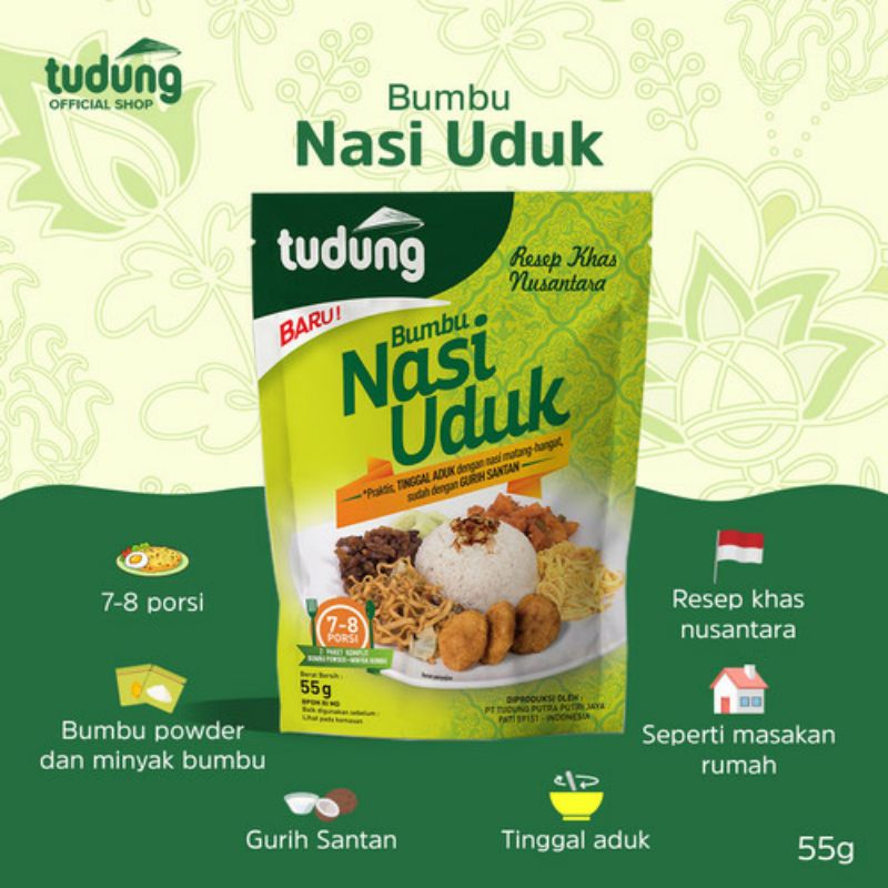 

Tudung Nasi Uduk bumbu instan