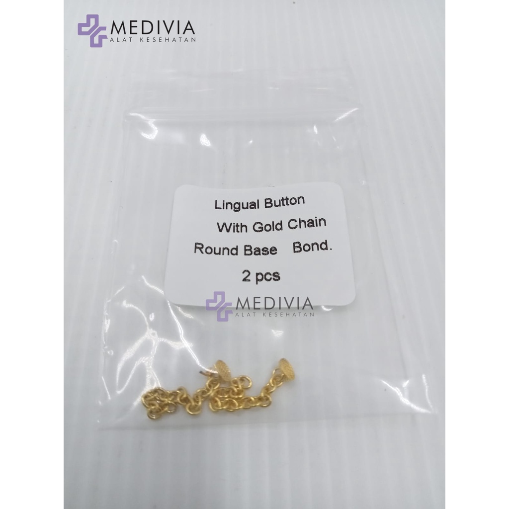 BUTTON CHAIN DENTAL ORTHODONTIC ORTHO TRACTION CHAIN LINGUAL BUTTON