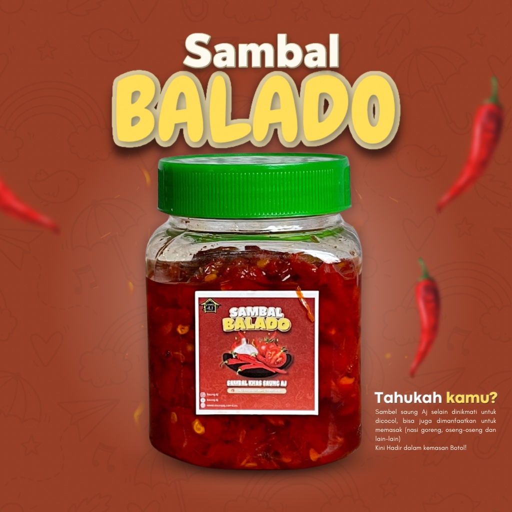 

SambalPedasss - Balado / Sambal Rumahan / MADE BY ORDER