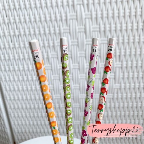 

Pensil 1set Isi 4 Motif Buah Cute Murah Bisa Cod Alat Tulis Sekolah