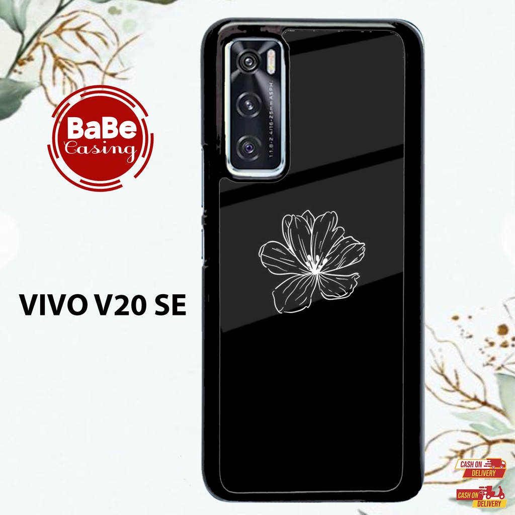Casing Vivo V20 SE Case [ BLACK CUTE ] Terbaru Vivo V20se Terlaris Softcase Hardcase Glossy Termurah