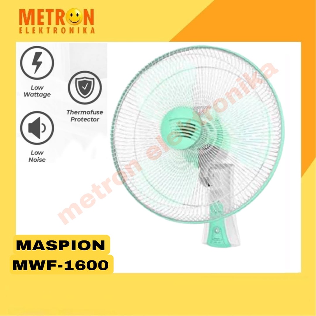 MASPION MWF 1600 KIPAS ANGIN / WALL FAN 16 INC / MWF1600