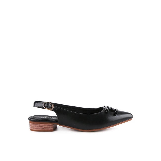 Sepatu Flat Peter Keiza Original detail embellished toe untuk kesan classic chic Flatform Nikah Vira