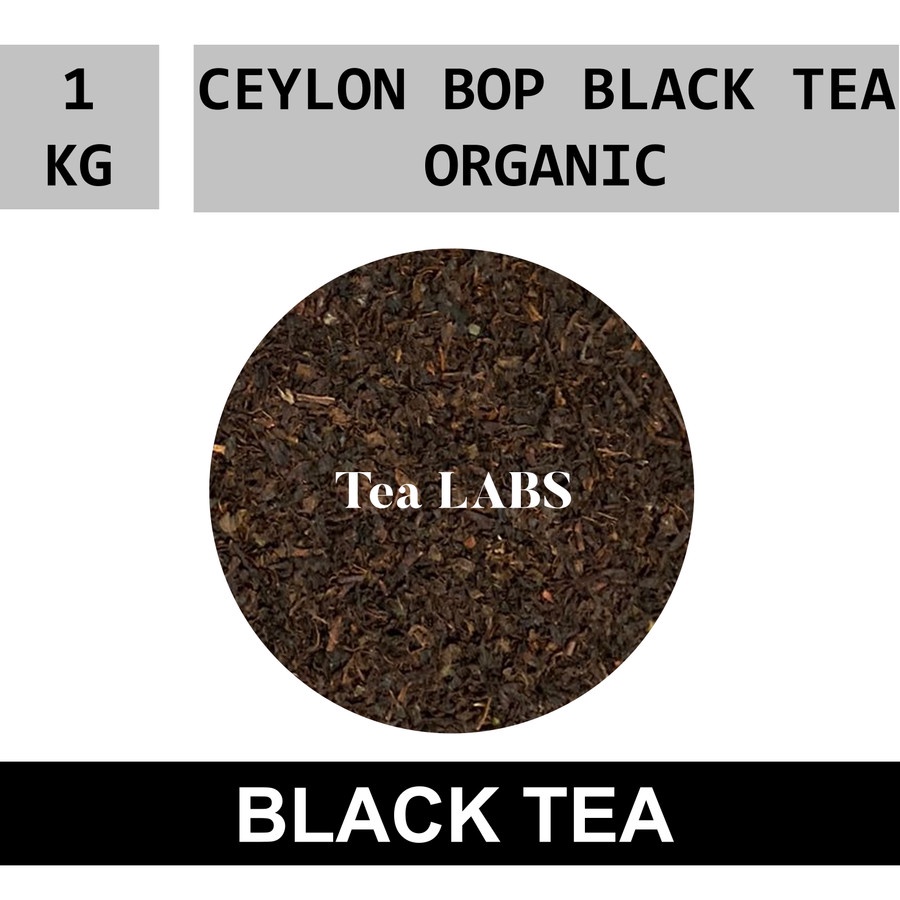 

Black Tea Organic Ceylon BOP / Teh Hitam Premium Kiloan 1 KILO