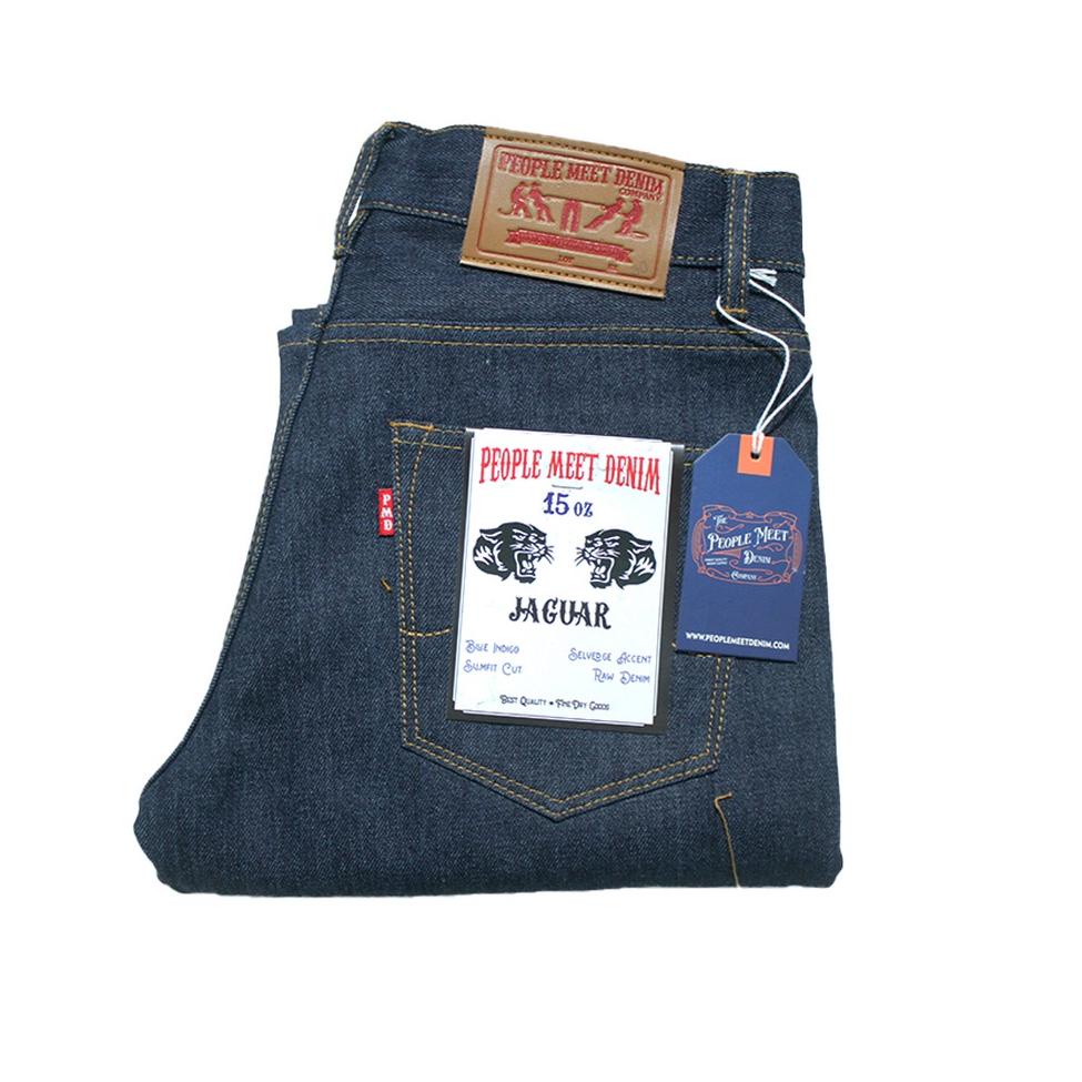 NEW STOCK PMD & CO - JAGUAR - 15oz - Denim Selvedge Accent - Blue Indigo