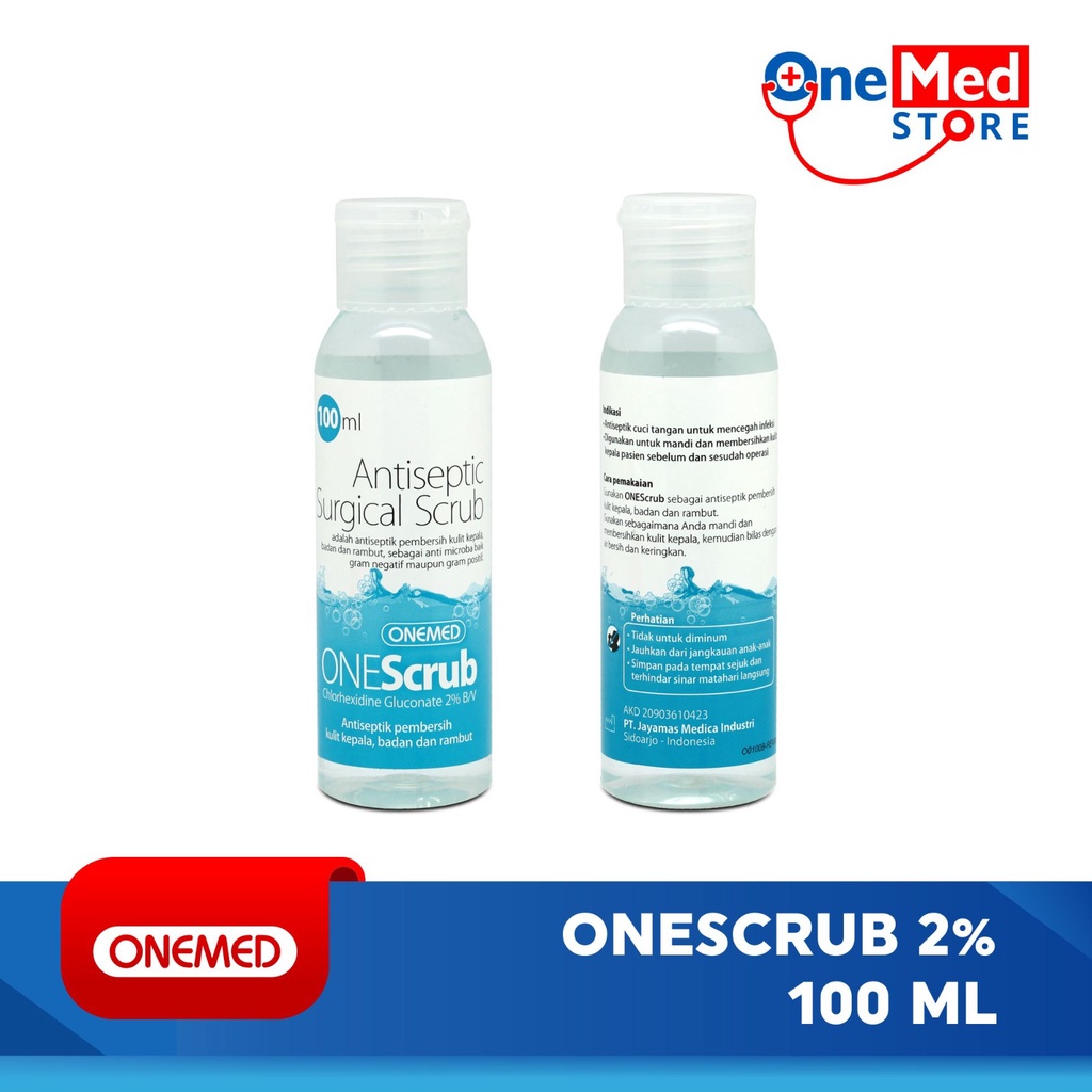 OneScrub OneMed 2% Bath &amp; Shampoo 100 ml OJ2