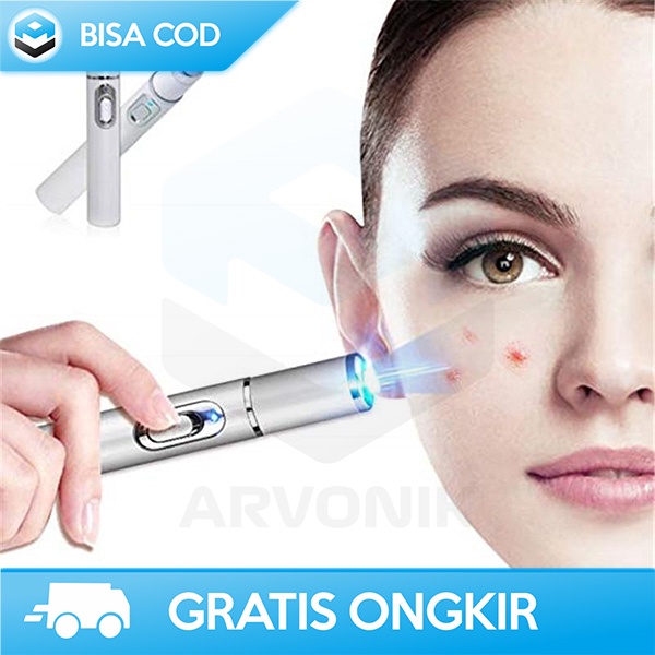 PEN LASER JERAWAT PORTABLE EFEKTIF EFISIEN 415NM LAIKOU ACNE TREATMENT