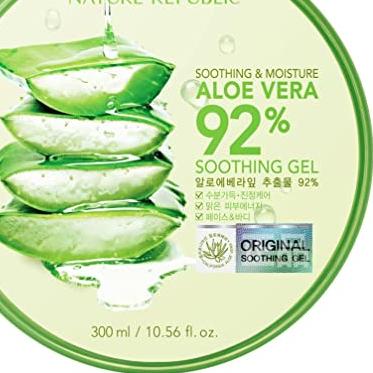 ☏ [COD] NATURE REPUBLIC Aloe Vera 92% Soothing Gel - 300ml ●