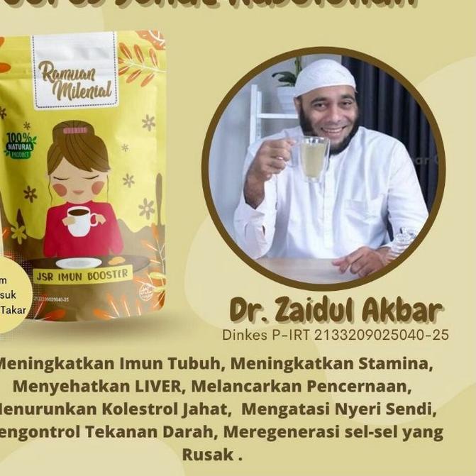 

♩ Dr. ZAIDUL AKBAR JSR IMUN BOOSTER • MEN FUNGSI LIVER • JSR ▲