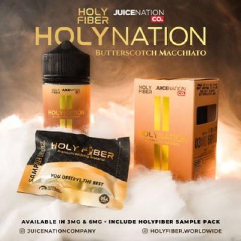 Holynation 60ML By JuiceNation X HolyFiber