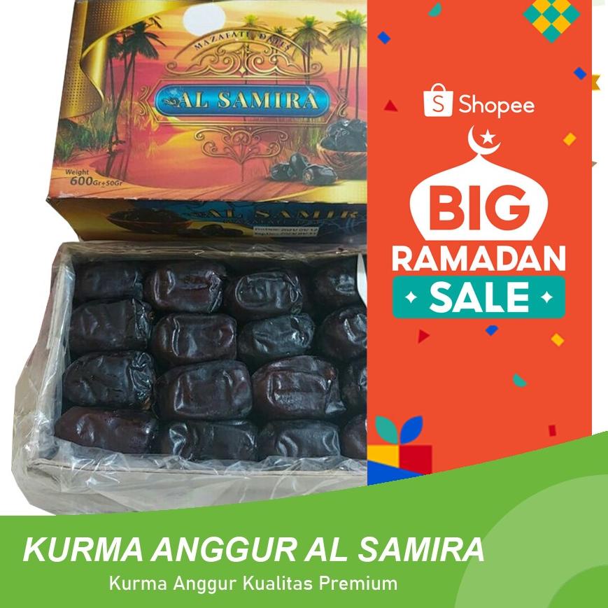 

♞ Kurma BAM Al Samira Tebal Premium Iran Empuk Untuk Nabeez Mesir Bergizi ○