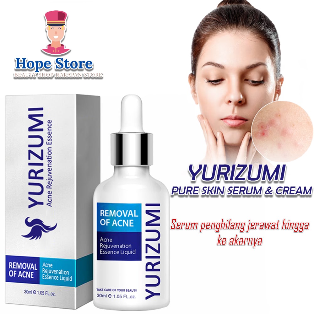 Hope Store - Yurizumi Skincare Pure Skin Acne Serum Penghilang Jerawat