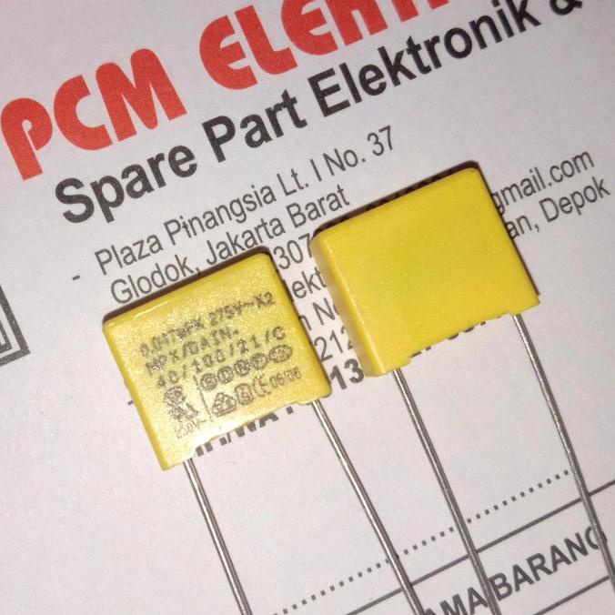 0.047uF 275V~ 47nF 275V 473 275V~ MKP kapasitor Capacitor pcmelektrob9090 Segera Dapatkan