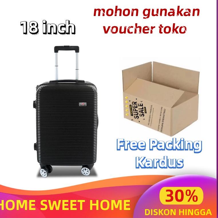 MENARIK Koper 18 Inch Polo koper Size Koper Fiber Koper Import Koper Murah Koper cabin kaoper18 kope