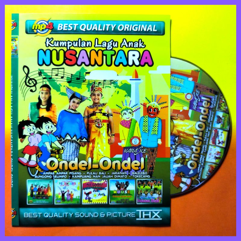 Kaset Mp5 Video Musik 92 Kumpulan Lagu Anak Nusantara.