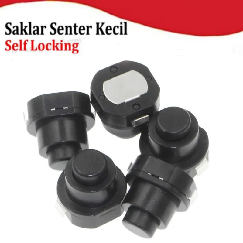 Spare Part Saklar on/off Saklar Senter Police Swat