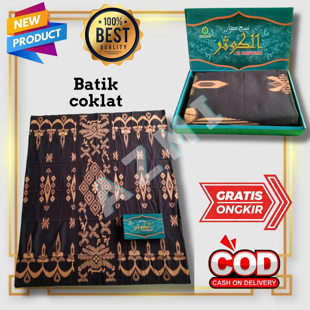 Sarung Batik Al Kawthar / New Sarung Printing / Sarung Al Kawthar Motif Batik