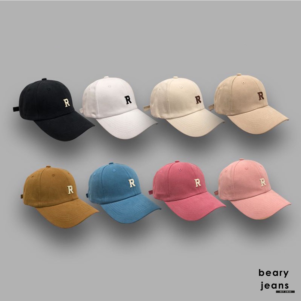 BEARYJEANS Baseball Cap LOVELY AGATHA Topi Baseball Bahan Katun Snapback Premium Import - BJ055