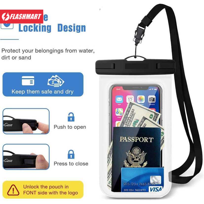 Flashmart AUW Casing Anti Air Smartphone Waterproof 6 Inch - ABS175-100