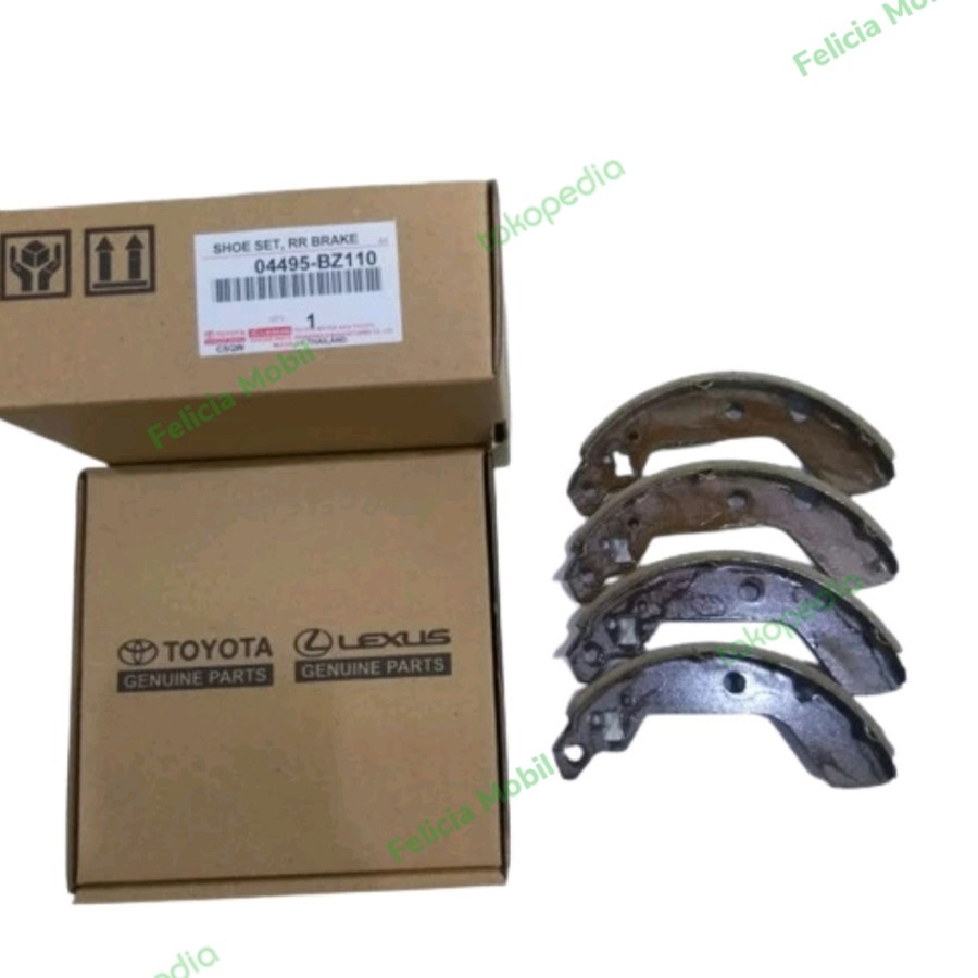 Brake Shoe Kampas Rem Belakang Agya Ayla 04495-BZ110 Daihatsu