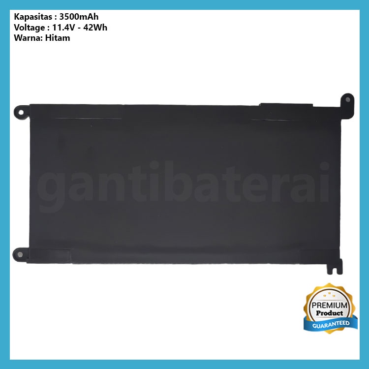 Baterai Inspiron 13  5368 5378 7368 7378 17-5765 WDXOR