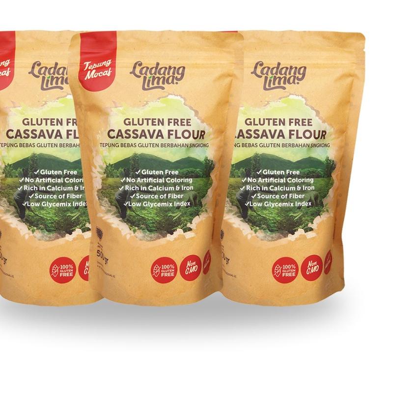 

☂ 3pcs - Tepung Sigkong 500gr Ladang Lima ➵
