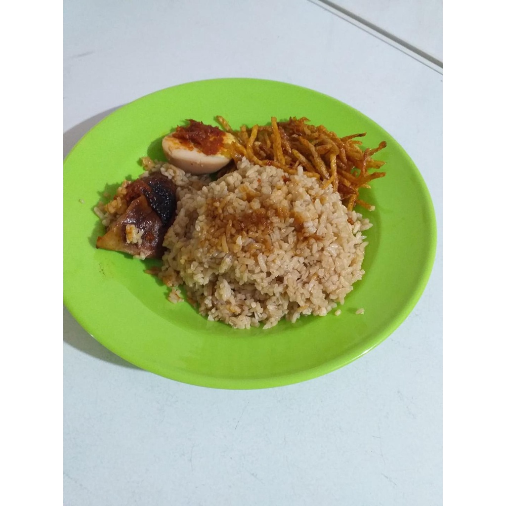 Nasi Hainam Singapore ayam goreng porsi Jumbo