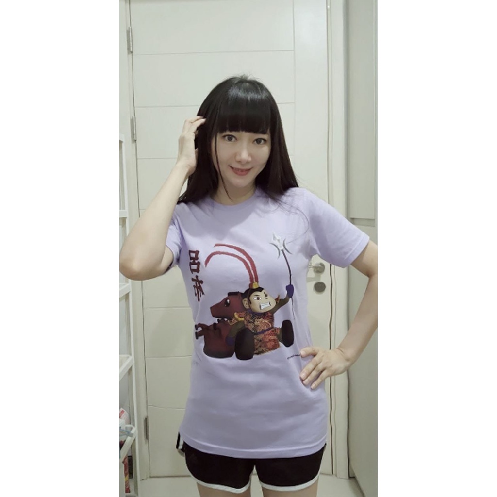 T-SHIRT ANIME PREMIUM LUBU, RED HARE & TRIDENT HALBERT FROM S-3XL