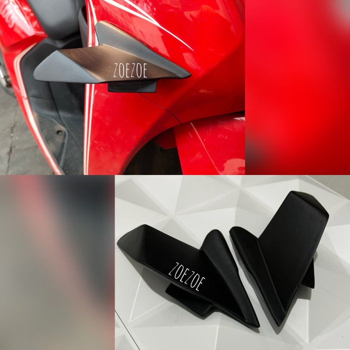 Wingside Ninja 250 Cbr250Rr R15 R25 Cbr150R Zx25R Winglet Universal Termurah