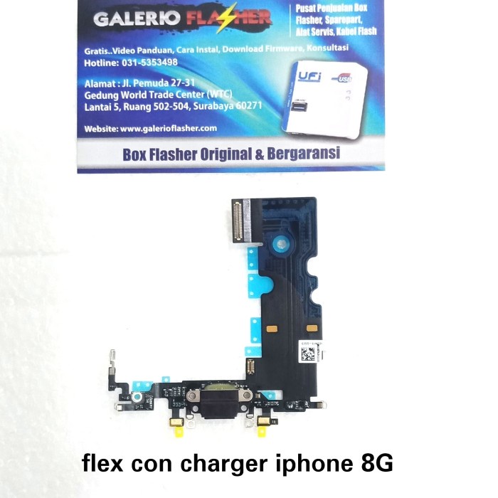 Flexible Conector Charger Iphone 8G Original